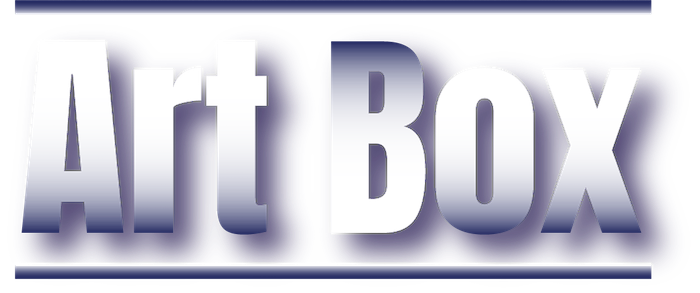 Art Box Font Logo